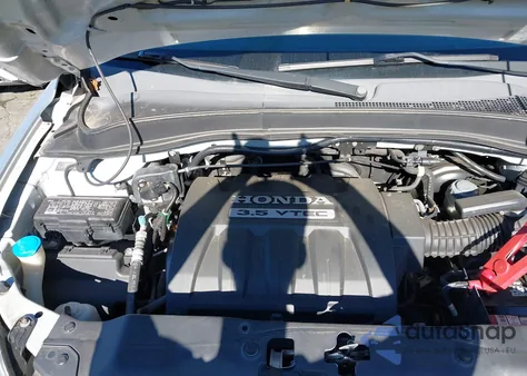 2005 Honda Pilot Ex-L из США, поврежденный, VIN 2HKYF18725H559343